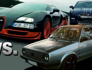 Κι όμως ένα VW Golf II «σκίζει» Aventador, Chiron και Koenigsegg One:1 (βίντεο)